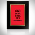 Universal Gold Custom Frame For Cgc Encased Comic Books - U Frame It Cgc Gold