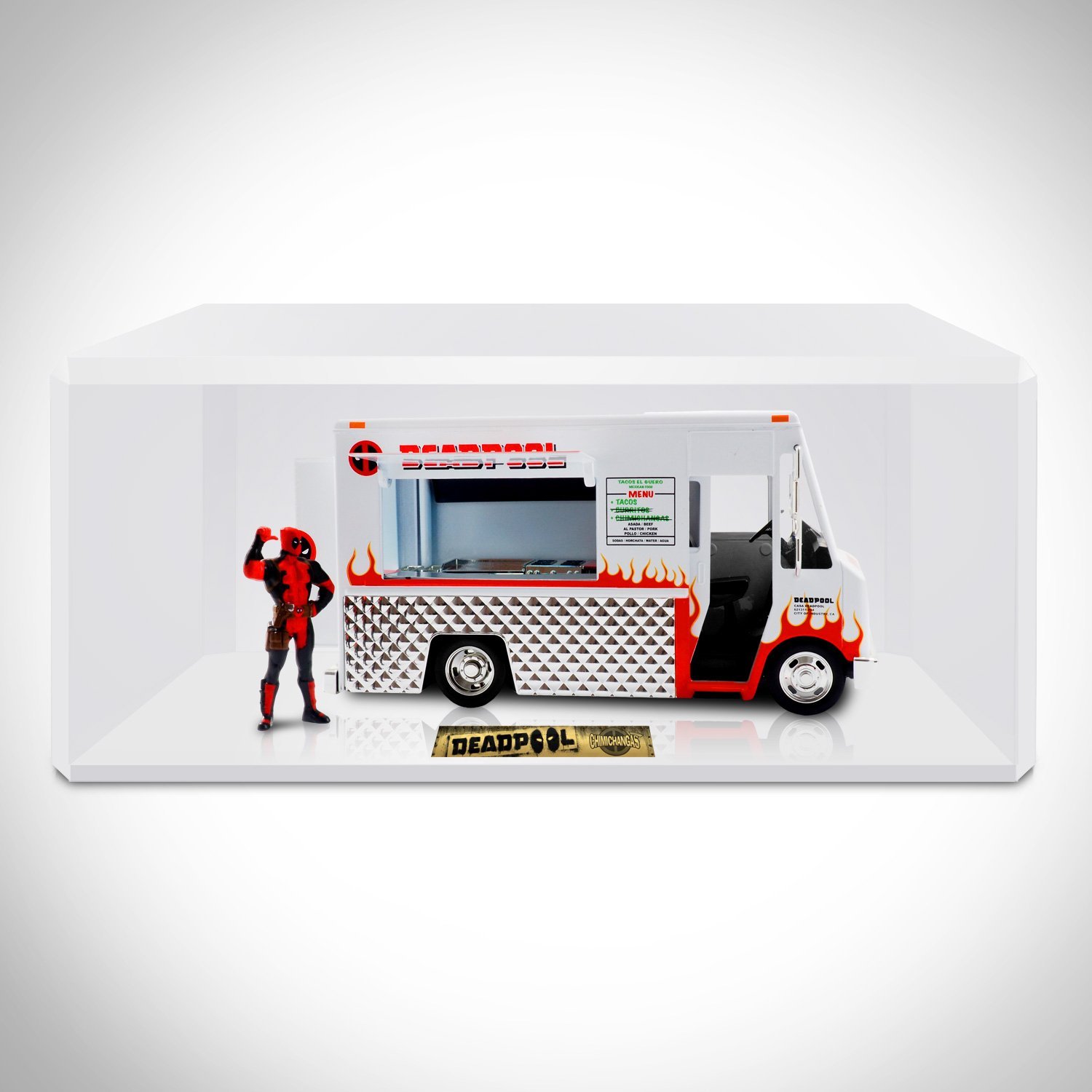 Deadpool - Taco Truck Die-Cast Car Museum Display