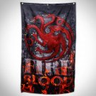 Game Of Thrones - Targaryen Blood & Fire Banner