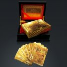24K Gold Plated Playing Cards With $100 CAD Pattern