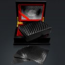 Obsidian Carbonite Playing Cards Herringbone Design