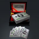 Platinum Plated Playing Cards 100 Usd Pattern