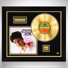 Aretha Franklin 'I Never Loved A Man The Way I Love You' Hand-Signed Gold LP Custom Frame