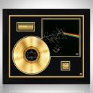 Pink Floyd 'Dark Side Of The Moon' Beckett Certified Signed Gold LP By Roger Waters & Nick Mason Fra
