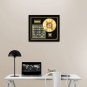 Led Zeppelin 'Physical Graffiti' Hand-Signed 24K Gold Plated Lp Custom Frame