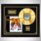 Labyrinth Movie Soundtrack 24k Gold Lp & LP Cover Hand-Signed by David Bowie Custom Frame