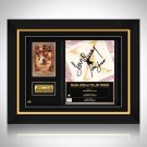 Indiana Jones and the Last Crusade Hand-Signed Script by Cast Members Custom Frame