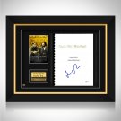 Good Will Hunting- Beckett Certified Hand-Signed Script By Matt Damon Custom Frame