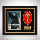 Captain America - Winter Soldier Limited Edition Licensed 24k Gold Plated Oscar Custom Frame (B)