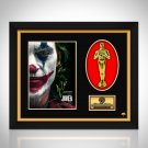 The Joker Limited Signature Edition Studio Licensed 24k Gold Oscar & Still Photo Custom Frame