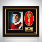 Star Trek- 'Spock' Limited Signature Edition Studio Licensed 24k Gold Plated Oscar Custom Frame