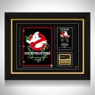 Ghostbusters- Limited Signature Edition Studio Licensed Script Custom Frame