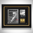 The Fast and The Furious- Limited Signature Edition Studio Licensed Script Custom Frame