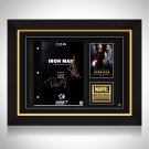 Iron Man- Limited Signature Edition Studio Licensed Script Custom Frame