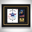 Top Gun- Limited Signature Edition Studio Licensed Script Custom Frame