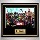 Stan Lee- Limited Signature Edition Marvel Universe Stan Lee Memorial Poster Custom Frame