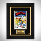 The Simpsons- Duffman Adventures #1(2014) Hand-Signed Comic Book Ian Booth & Stan Lee Custom Frame