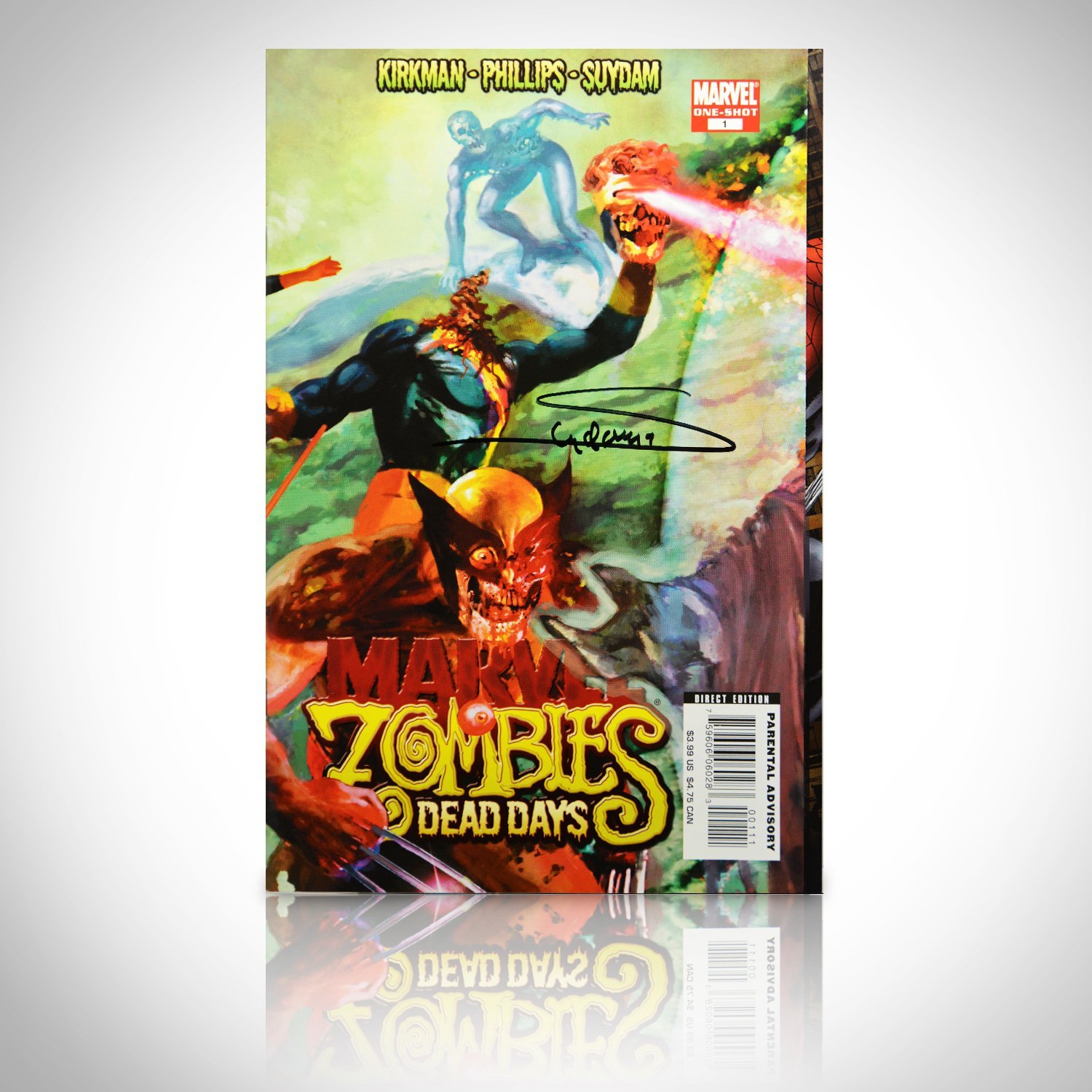 'Marvel Zombie Dead Days #1 - Handsigned By Arthur Suydam' Comic Book
