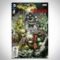 Batman & Ninja Turtles (TMNT) #1 Hand-Signed Comic Book by Freddie Williams & Stan Lee Custom Frame