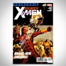 Uncanny X-Men (2012) #1 Hand-Signed Comic By Kieron Gillen, Carlos Pacheco & Stan Lee Custom Frame