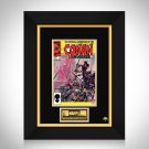 Conan Universe- 'The Official Handbook #1 (1986)' Hand-Signed Comic Book by Stan Lee Custom Frame