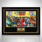 Marvel Infinity War (1992) #1 Hand-Signed Comic Book By Stan Lee Custom Frame