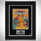 Dc Comics 1975 Secret Origins: Super-Villains Hand-Signed Comic Book By Stan Lee Custom Frame