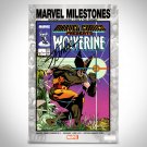 Marvel Milestones: Wolverine, X-Men, & Tuk (2005) #1 Hand-Signed Comic Book By Stan Lee Custom Frame