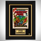 The Fabulous Fantastic Four Vol 1 #2 Dec(1974) Hand-Signed XL Vintage Comic Book by Stan Lee Frame