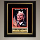 George H. W. Bush-  Hand-Signed Election Special Time Magazine 1988 Cover Photo Custom Frame