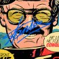 Stan Lee- 'Iron Man' Hand-Signed Caricature Art Print by Stan Lee Custom Frame