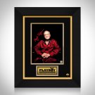 Hugh Hefner- Red Robe 'The Original True Playboy' Hand-Signed Photo by Hugh Hefner Custom Frame