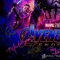 Avengers Endgame - Hand-Signed Theatrical Poster By 24 Cast Members Custom Frame