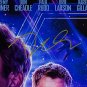 Avengers Endgame - Hand-Signed Theatrical Poster By 24 Cast Members Custom Frame