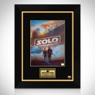 Solo A Star Wars Story - Hand-Signed Mini Poster By Cast Members Custom Frame