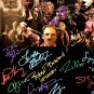 Horror Legends Hand-Signed Poster by 20 Cast Members Including Steven Spielberg Custom Frame