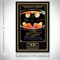 Batman 1989- Cast Hand-Signed Poster Custom Frame