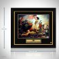 Dc- Battle- Hand-Signed Artwork Print By Cast & Artist Nathan Szerdy Custom Frame