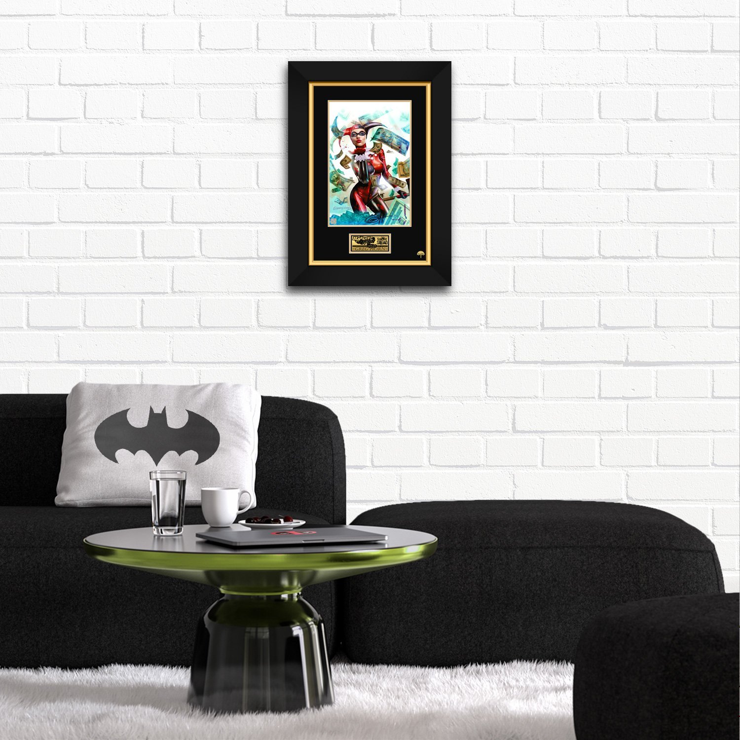 Harley Quinn 'Classic Harley Blowing A Kiss' HandSigned Artwork Print