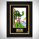She Hulk- Hand-Signed Artwork Print By Artist Greg Horn Custom Frame