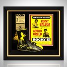 Rocky - Psa/Dna Certified Hand-Signed Boxing Boot By Sylvester Stallone Custom Frame