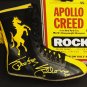 Rocky - Psa/Dna Certified Hand-Signed Boxing Boot By Sylvester Stallone Custom Frame