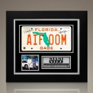Miami Vice - Hand-Signed Aif Oom License Plate By Don Johnson & Philip Michael