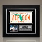 Miami Vice - Hand-Signed Aif Oom License Plate By Don Johnson & Philip Michael