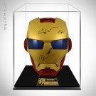 Iron Man Helmet- IV Mask Psa/Dna Coa Hand-Signed By Jon Favreau, Mickey Rourke & Robert Downey Jr. D
