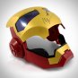 Iron Man Helmet- IV Mask Psa/Dna Coa Hand-Signed By Jon Favreau, Mickey Rourke & Robert Downey Jr. D