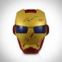 Iron Man Helmet- IV Mask Psa/Dna Coa Hand-Signed By Jon Favreau, Mickey Rourke & Robert Downey Jr. D