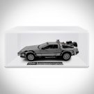 Back To The Future II - Hand-Signed Dmc Delorean by Michael J Fox Custom Museum Display.