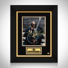B.B. King - Hand-Signed Riley Sitting With Guitar Photo Custom Frame