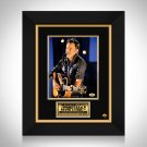 Bruce Springsteen- Bruce Singing Holding Guitar Hand-Signed Photo by Bruce Springsteen Custom Frame